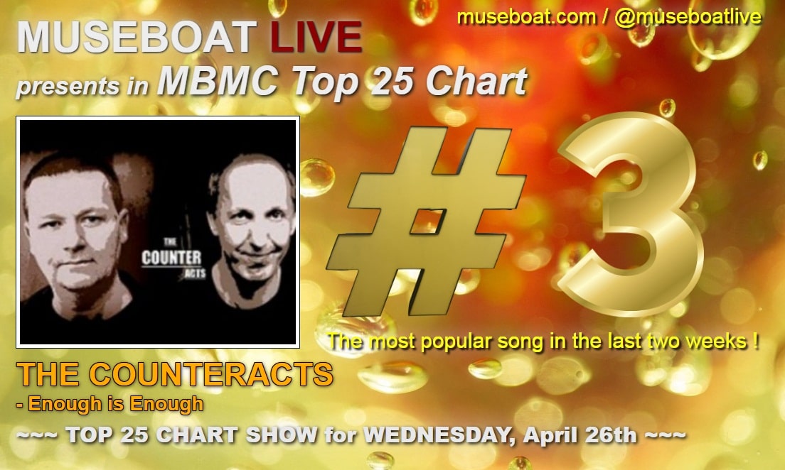 # 3 in MBMC Top 25 Chart